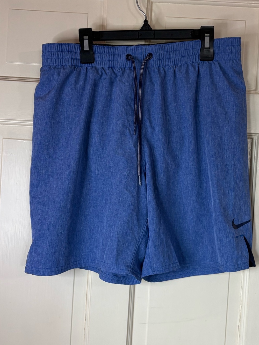 Men’s Nike Swim Contend 7” Swim Trunks Shorts Size: Medium Heather Blue